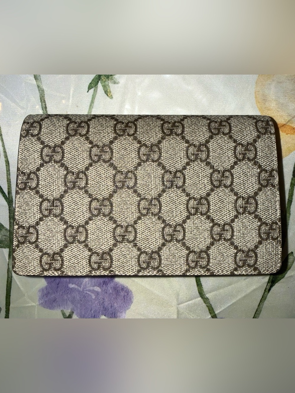 Gucci Beige GG Supreme Dionysus Mini Shoulder Bag with Silver - tone Hardware - Picture 3 of 12